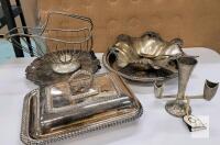 Vintage Silver Plate Lot .