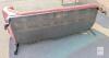 Victorian-Style Fainting Couch with Carved Hardwood Frame and Pink Damask Upholstery-23" &times; 70" &times; 29" Tall. Vintage. No strong odors. Wear throughout upholstery. Wheels roll well with dune squeaking. R&T's own Mike used to show scale. - 7