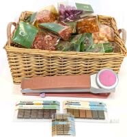 Assorted Crafts : Fastenater + 3 Decorative Staple Bars, Deco Accents Gems, Pebbles, Crystals, Copper Glass,