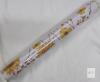 New - LwenSnow Sunflower Yellow & white floral Peel-N-Stick Wallpaper . Measures 17.5"&times;236"(19.5ft) - 2