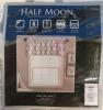 Half Moon Bellagio Room Darkening Valance, Gray Geometric Pattern, 52"x18"+2" Header - 2