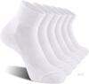 New 6-Pack Size LG (9-12) Men's CS CELERSPORT 6 Pack Ankle Socks with Cushion, Sport Athletic Running Socks