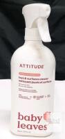 Attitude Baby Leaves Unscented Toy & Surface Cleaner, 27.1 fl. oz (800 mL), EWG Verified, Vegan