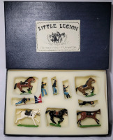 Little Legion ' General Custer & Mounted Soldiers ' Toy Soldier Lead Miniatures