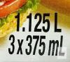 EXP NOV 26 Heinz Condiment 3-Pack &ndash; Mustard, Relish, Ketchup, 3 x 375 mL Squeeze Bottles, Kosher - 2