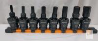 New - BOEN 8pc. 1/2" Drive Universal Joint Driver Impact Socket Set .