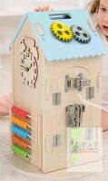New - Spobot 8-in-1 Wooden Activity Cube for Kids, Montessori Toys for 12+ Months Toddlers, One Year Old 1st First Birthday Gift, Educational Learning Toys for Baby Boys Girls Age 1-3