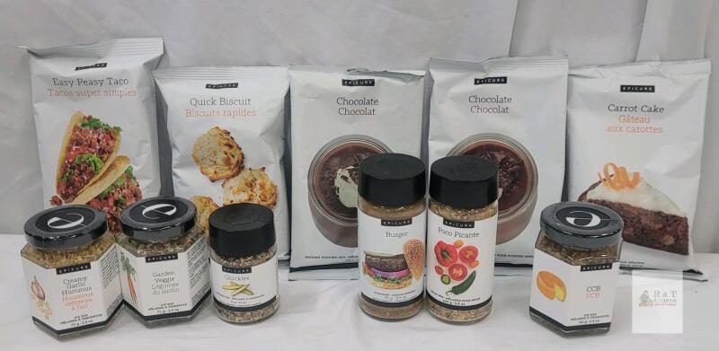 New - EPICURE Dry Goods , Spices & Mixes . No Best Before Dates