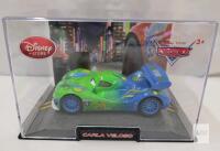Disney CARS " Carla Veloso " Die Cast Car in Case