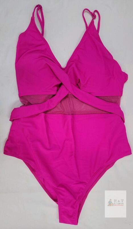 Women's Sz. XL One-Piece Bathing Suit , Pink