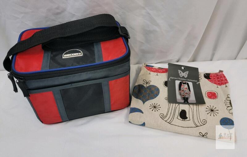 Small Cooler Bag & New Cooking Apron