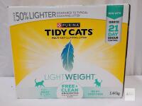 New - Purina Tidy Cats Lightweight Clumping Cat Litter - Unscented , 12lb. Box