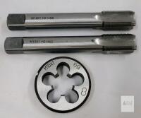 New - 3pc. Tap & Die Set . See Photos