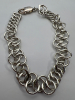 925 Sterling Double link Bracelet - 4