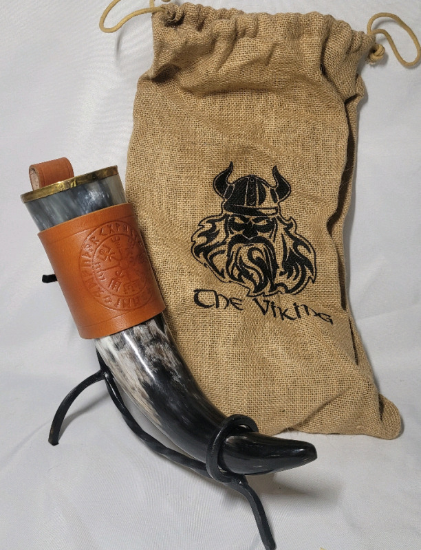 The Viking OX / Buffalo Horn Drinking Mug - New