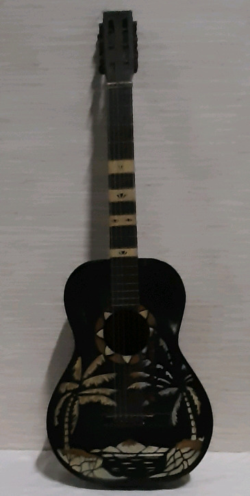 Vintage 1930's Supertone Guitar.