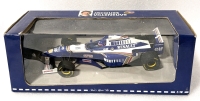 Vintage Jacques Villeneuve 1996 Williams Renault FW 18 Diecast Metal 1:18 Scale Model Race Car.