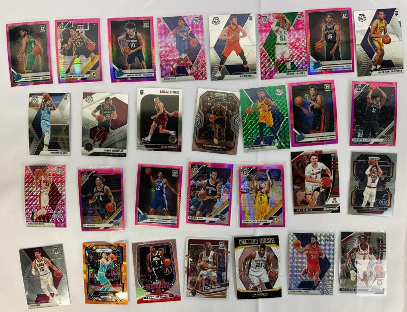 2023-24 Panini Prizm Orange Ice LaMelo Ball, Mosaic, Optic, Stars +