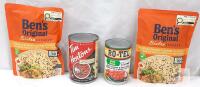 Ben's Original Chicken Rice 250g, Tim Hortons Chili 425g, Ro*Tel Diced Tomatoes 284mL &ndash; Canada