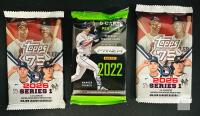 Topps 2026 Series 1 & Panini Prizm 2022 Baseball Card Packs &ndash; Unopened, MLB Licensed