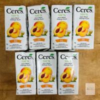 Ceres 100% Peach Juice Blend, 1L Cartons, 7-Pack, from South Africa, Kosher, Gluten Free