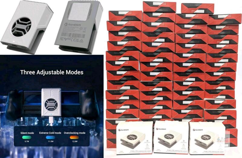 [VENDOR SPECIAL] 60+ New GameSir FX5 Lite Coolers, Designed Specifically X5 Series Controllers, Equipped with Cooling Plate and Large Contact Area, Three Adjustable Cooling Modes