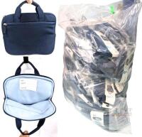 [VENDOR SPECIAL] 50+ New Zippered Mini Cases, With Handles & Lined Interior, Divided Zippered Front Pocket, 9.5" &times; 8.25" (Excluding Handles) , Great For Crafting / Personalizing