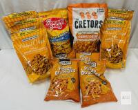Bulk Savory Snack Assortment: Snack Factory, Snyder's, Cretors, Snappy Snax, Various Flavors
