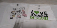 New 2 T-shirts for Those Who Don't Eat Meat