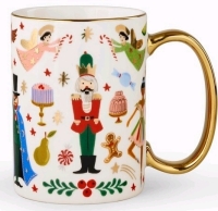 New Nutcracker Porcelain Mug by RiflePaperCo.com.