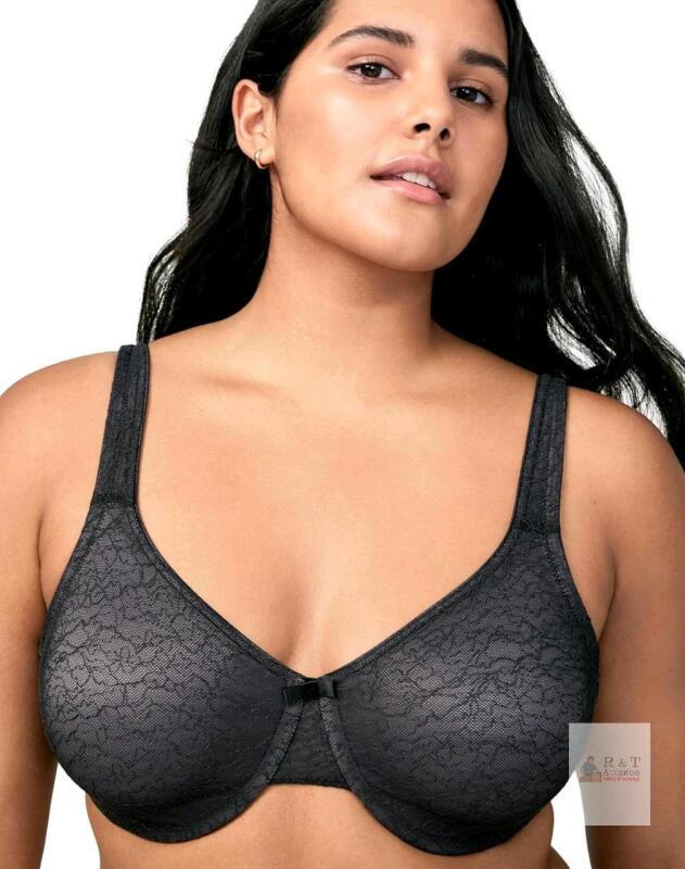 New Size 36/80 B Women's WONDERBRA Eco Pure Lace Minimizer Underwire Bra