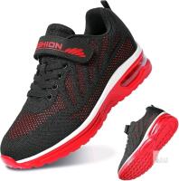 New Size EU 34 Unisex Kids' Red & Black Trainers Running Walking Shoes Sport Shoes Breathable Athletic Sneakers
