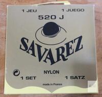 New - Savarez 520J Traditional Classical Guitar Strings, Very High Tension, Yellow Card