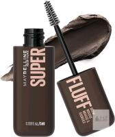New Maybelline New York Superfluff Brow Mousse, All-Day Wear, Full Brows, Airy Volumising Mousse, Black Brown, 5ml