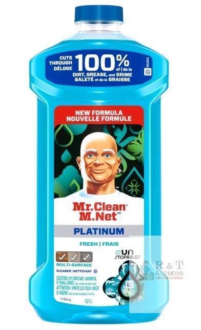 New - Mr. Clean All Purpose Cleaner, MultiPurpose Cleaner, Pour, Unstopables, 1.2L bottle