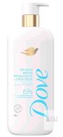 New - Dove Body Wash, Actively drenches dry skin Dryness Repair 6% hydration serum with hyaluronic acid, 547 ml bottle