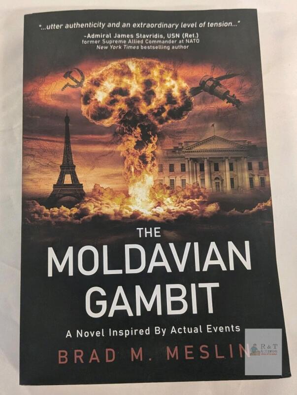 The Moldavian Gambit by Brad M. Meslin, 2023, 1st Edition, Paperback, 462 Pages, Manhattan Book Group