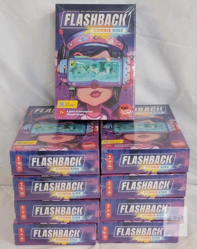 9 New Sealed Flashback Zombie Kidz | Cooperative Game for Kids and Families | Ages 7+ .