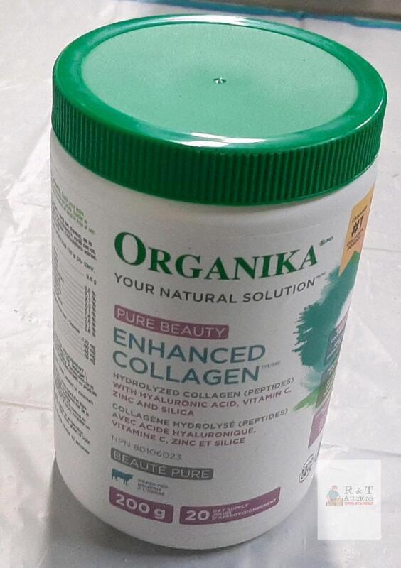 Organika Enhanced Collagen Pure Beauty, Grass-Fed, Hydrolyzed Powder, 200g, 20 Day Supply, EXP 11/2025