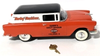 Dealer Exclusive Limited Edition HARLEY DAVIDSON 55' Chevy Coin Bank With Key.