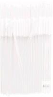 New YAOSHENG [100ct] Clear Straws 10.24" x 0.24", Flexible Drinking Straws, Disposable Bendy Plastic Straws, Individually Wrapped Straws