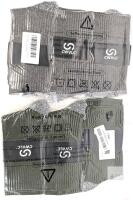 6 New Pairs Size XL/XXL Unisex CWVLC Anti-Blister Hiking Crew Socks, 3&times; XL Green, 3&times; XXL Grey
