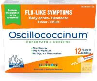 [exp 2030] New Boiron Oscillococcinum 12 doses Homeopathic Medicine for Flu-like Symptoms; Reduces the duration of flu-like symptoms such as body aches headaches fever and chills; Kosher