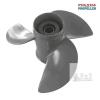 New Polyda Propellers Aluminum 3 Blade Prop Propeller for Honda 35-60HP / 13 Spline Tooth