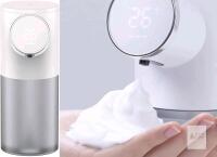 New Eudors Automatic Touchless Soap Dispenser - Electric Dish Foam Soap Dispenser with Temperature Display, Rechargeable Waterproof for Kitchen Sink, Bathroom, Office, Hotel, Restaurant (Colours May Vary)