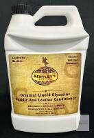 Bentley's Original Liquid Glycerine Saddle and Leather Conditioner, 128 oz, Environmentally Safe