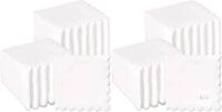 4 New Packs of Cocktail Napkins, Scalloped Edge, 4.75" &times; 4.75", Unknown Count Per Package (Each Pack 2.25" Thick)