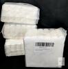 4 New Packs of Cocktail Napkins, Scalloped Edge, 4.75" &times; 4.75", Unknown Count Per Package (Each Pack 2.25" Thick) - 2