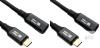 2 New SinLoon Coiled USB-C (Male) to USB-C (Female) 45" Lomg Extension Cables
