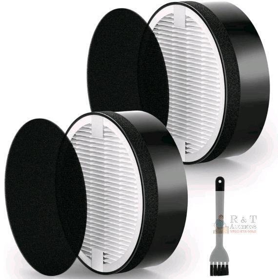 New - Levoit LV-H132 Replacement Filter Compatible with LEVOIT LV-H132 Air Purifier Replacement Filter, Part # LV-H132-RF, 2 Pack
